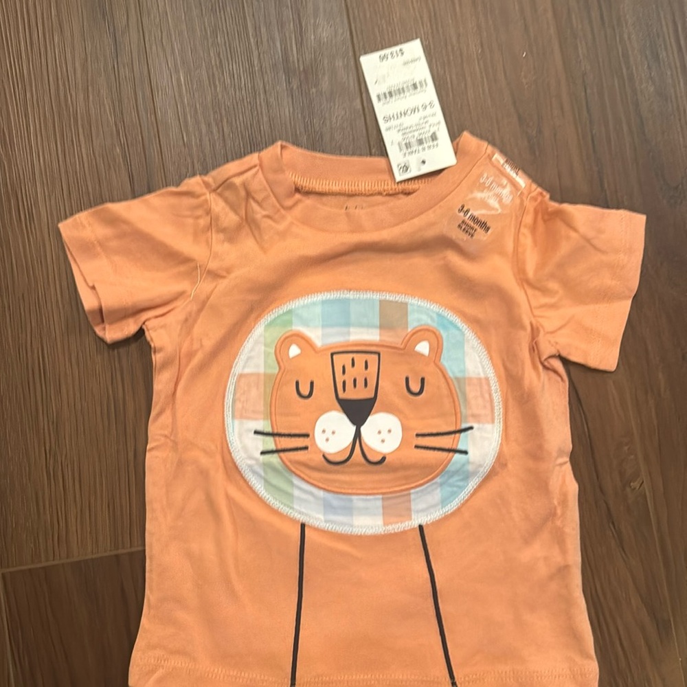 New with tags boys 3-6 month t-shirt